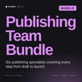 Publishing Team Bundle AI bundle by KissMySkills, cover