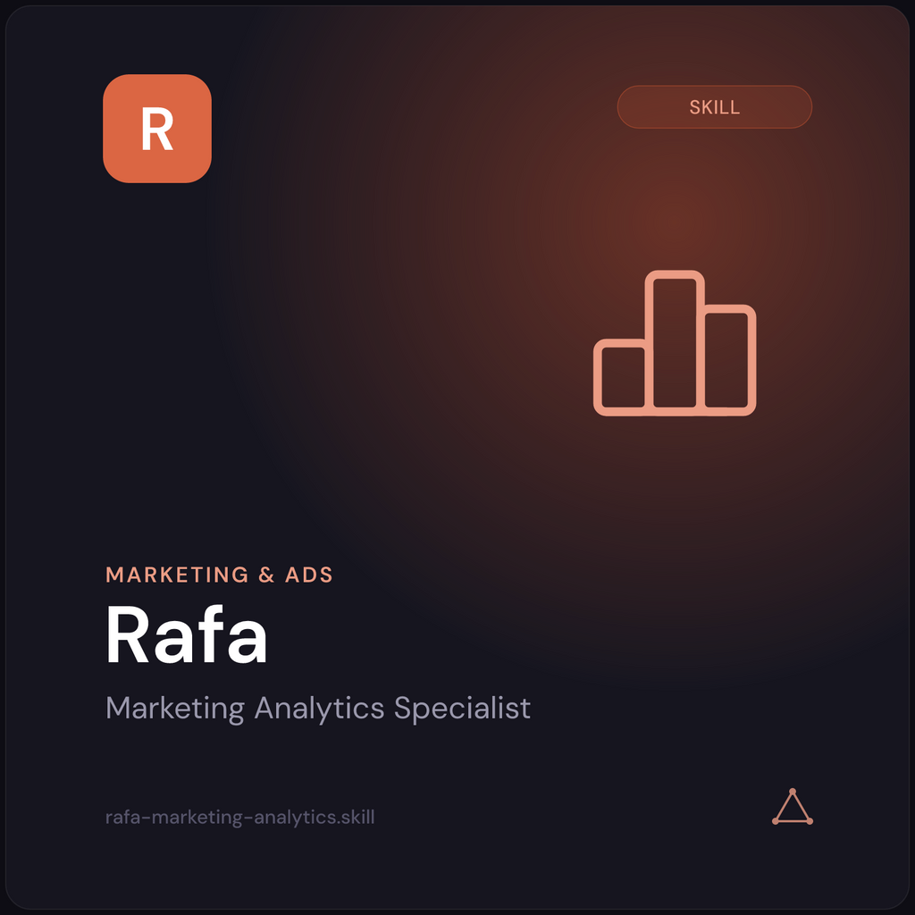 Rafa — Marketing Analytics Specialist AI Skill preview 3