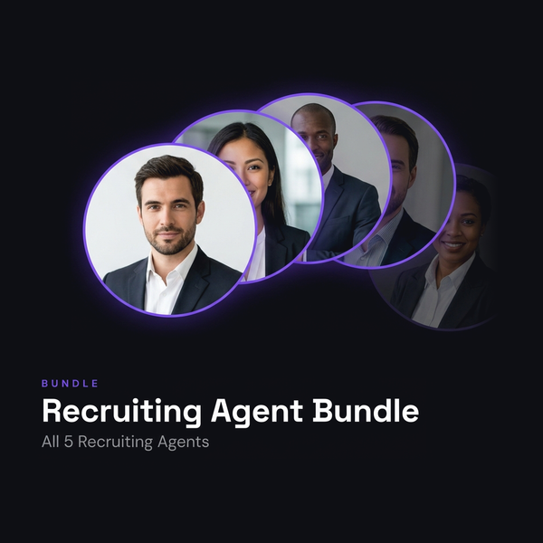 Recruiting-Agenten-Bundle — Alle 5 AI Recruiting Agents