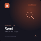 Remi — SEMrush SEO Analyst AI Skill preview 3