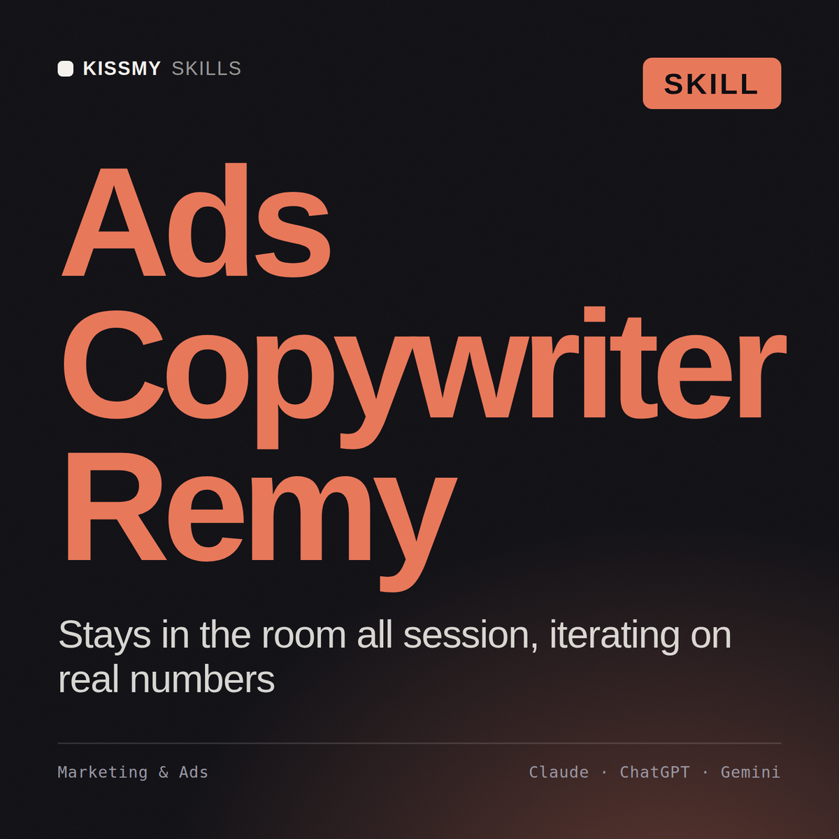 Remy - Facebook Ads Copywriter AI Skill