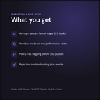 Remy - Meta Ads Copy Consultant AI Skill - what you get