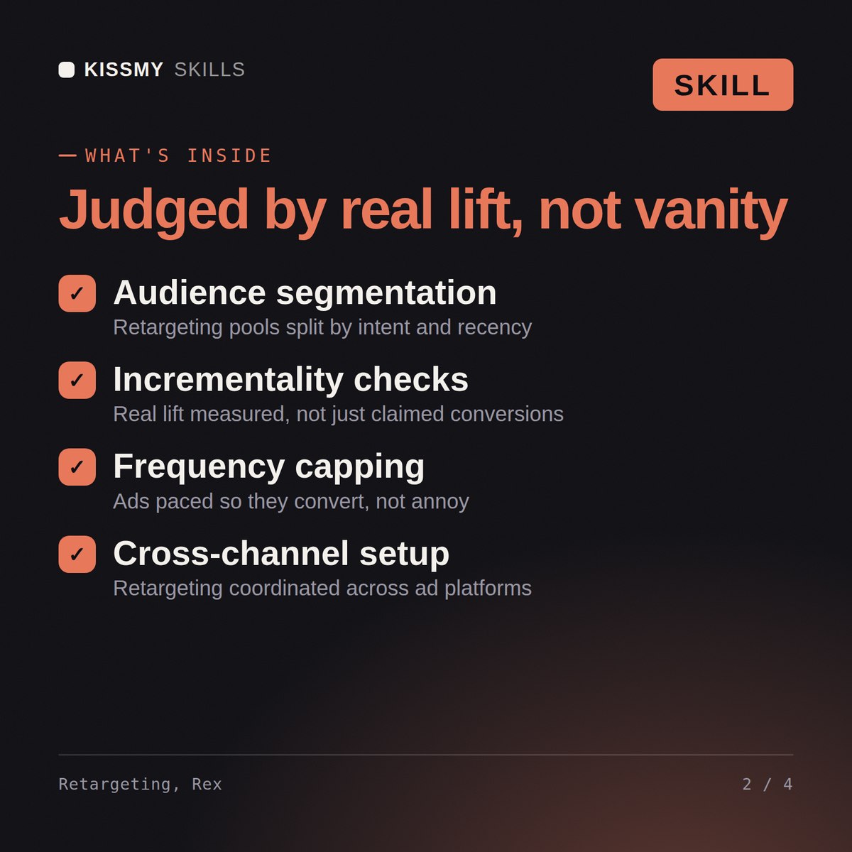 Rex - Retargeting Specialist AI Skill