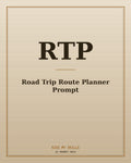 Road Trip Route Planner prompt for Claude by KissMySkills, brushed cover
