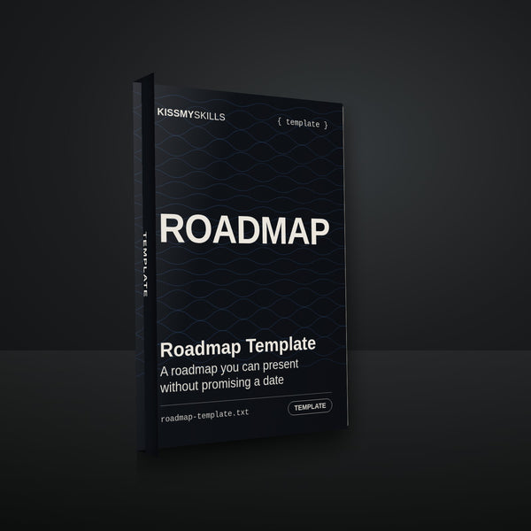 Roadmap Template cover