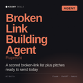 Broken Link Building Agent, Ruprecht AI agent by KissMySkills, cover