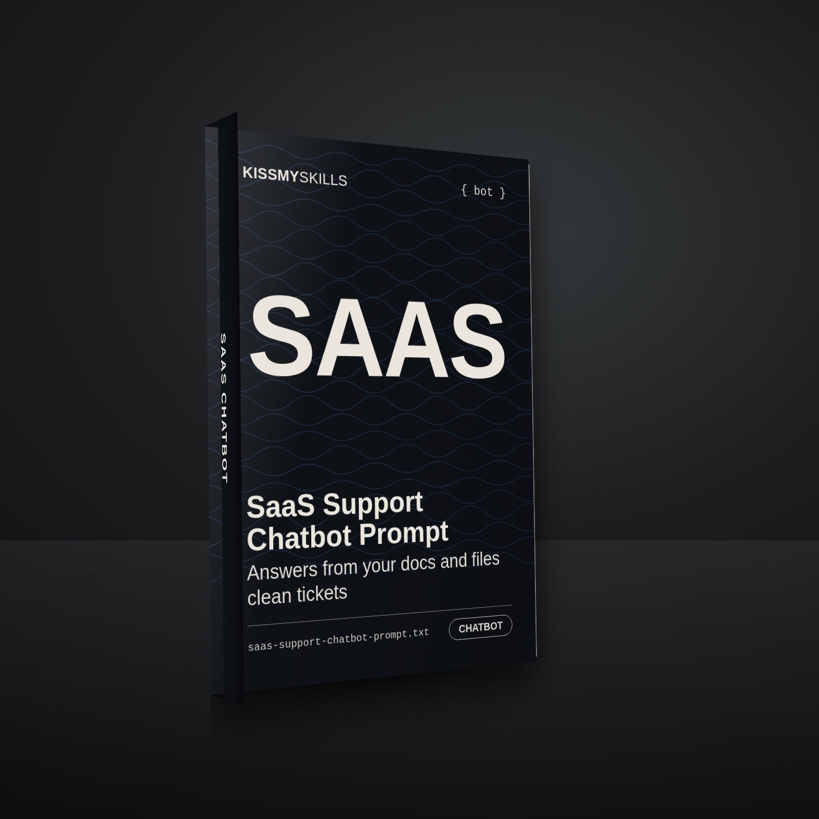 SaaS Support Chatbot Prompt cover