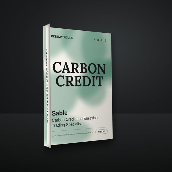 Sable - Carbon Credit and Emissions Trading Specialist AI Skill cover