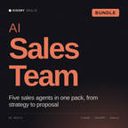 AI Sales Team AI bundle by KissMySkills, cover