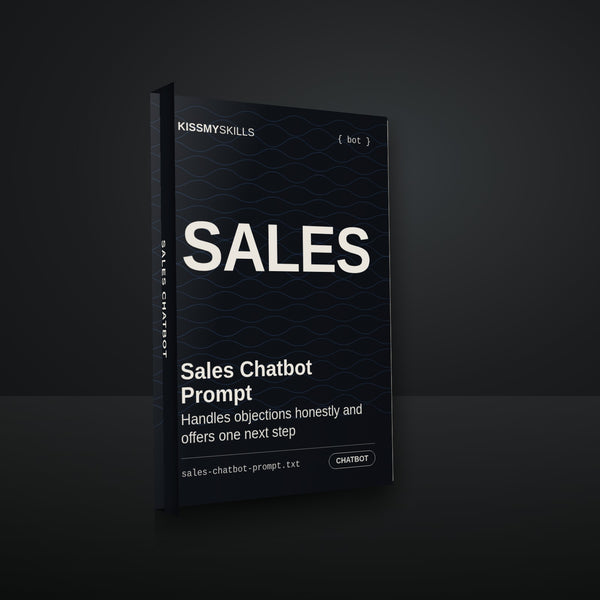Sales Chatbot Prompt cover