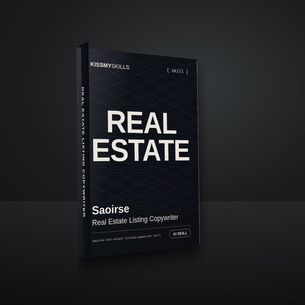 Saoirse - Real Estate Listing Copywriter AI Skill cover