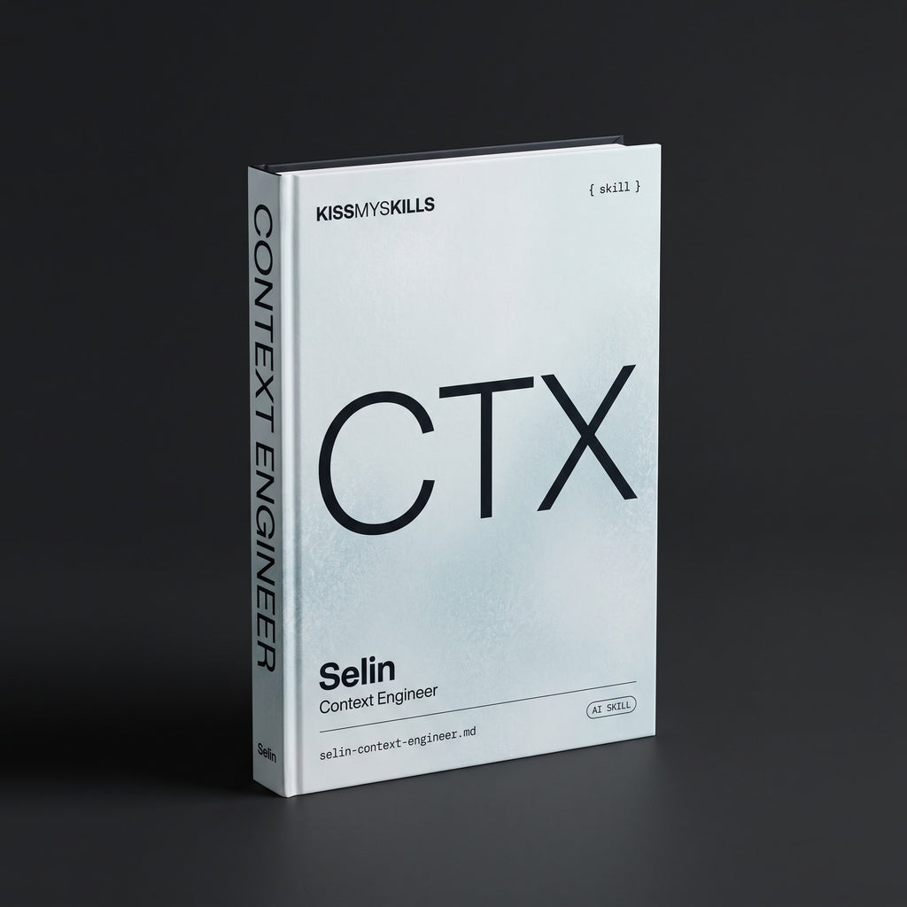 Context Engineer Claude skill by KissMySkills, hardcover volume cover