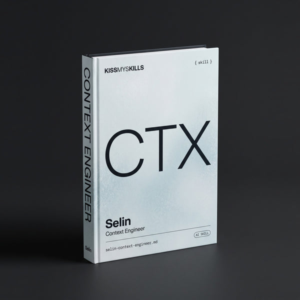 Context Engineer Claude skill by KissMySkills, hardcover volume cover