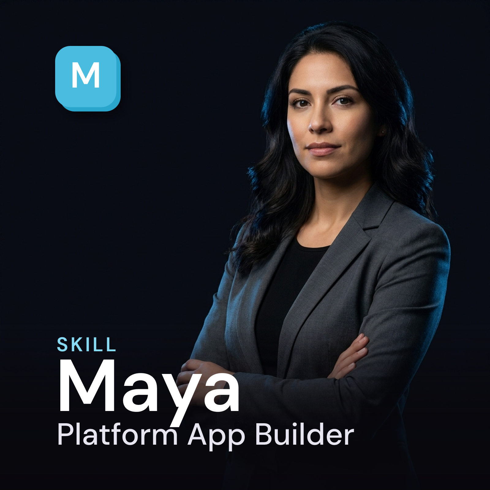 Maya — Salesforce Platform App Builder cover