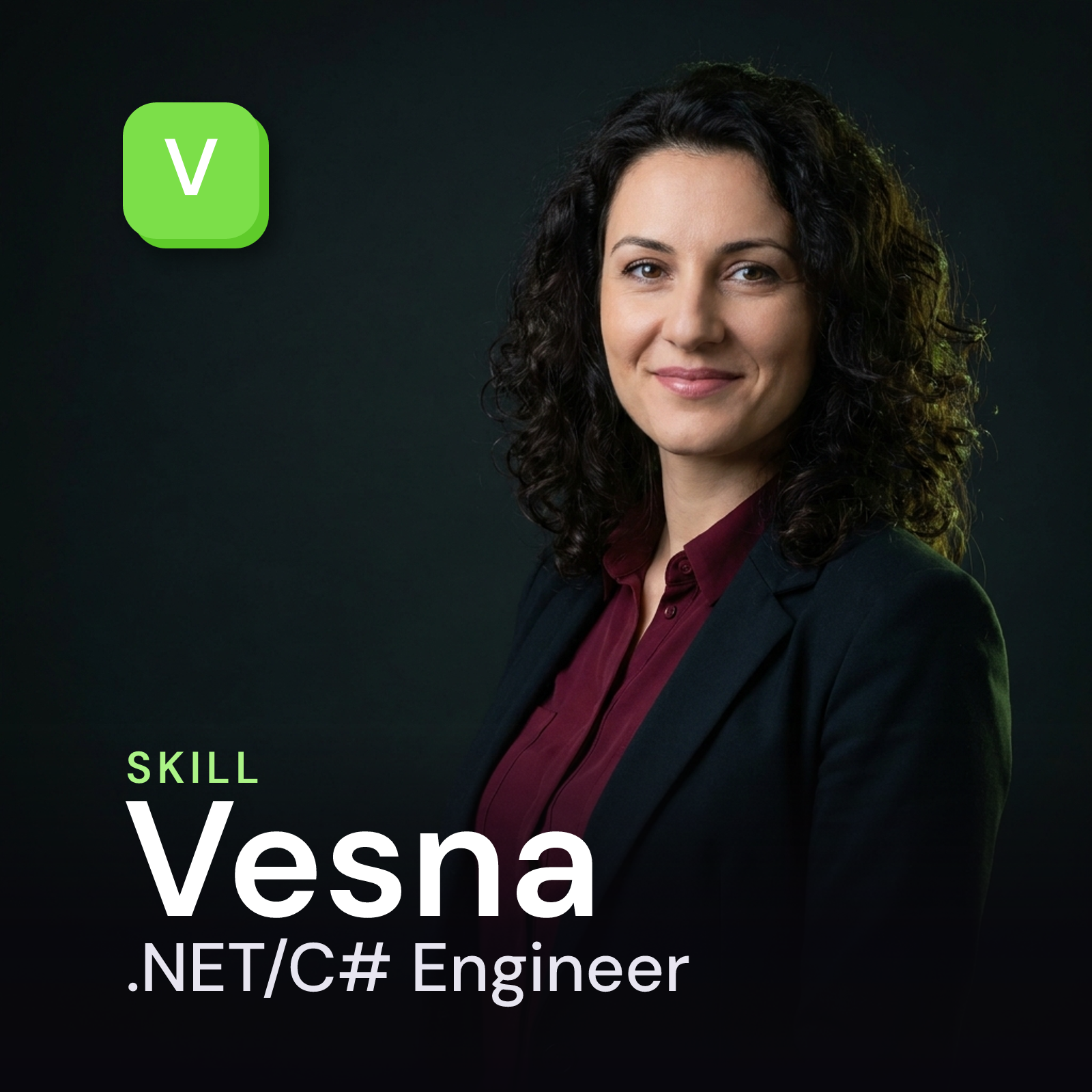 Vesna - .NET/C# Backend Engineer AI Skill