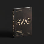 Swing Trader Claude skill by KissMySkills, hardcover volume cover