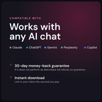 Works with any AI