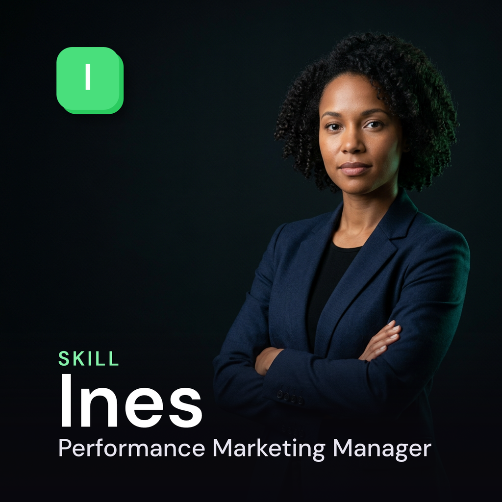 Ines — Performance Marketing Manager
