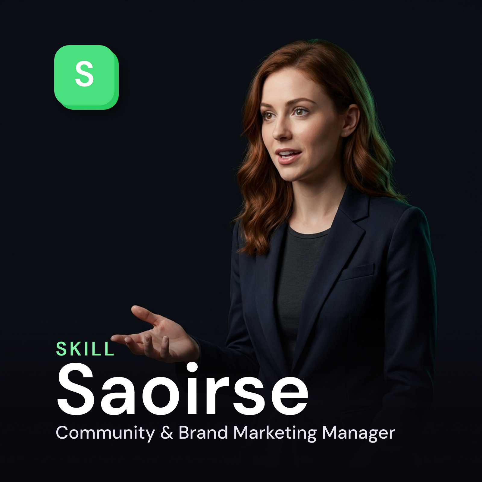 Saoirse — Community & Brand Marketing Manager