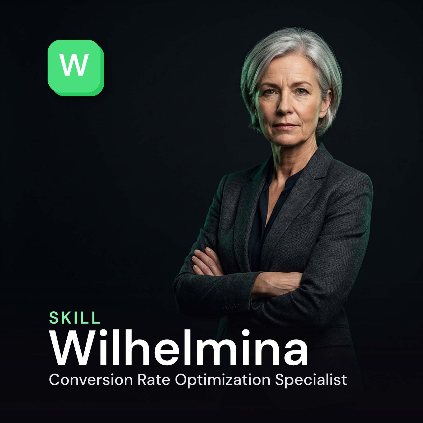 Wilhelmina — Conversion Rate Optimization Specialist