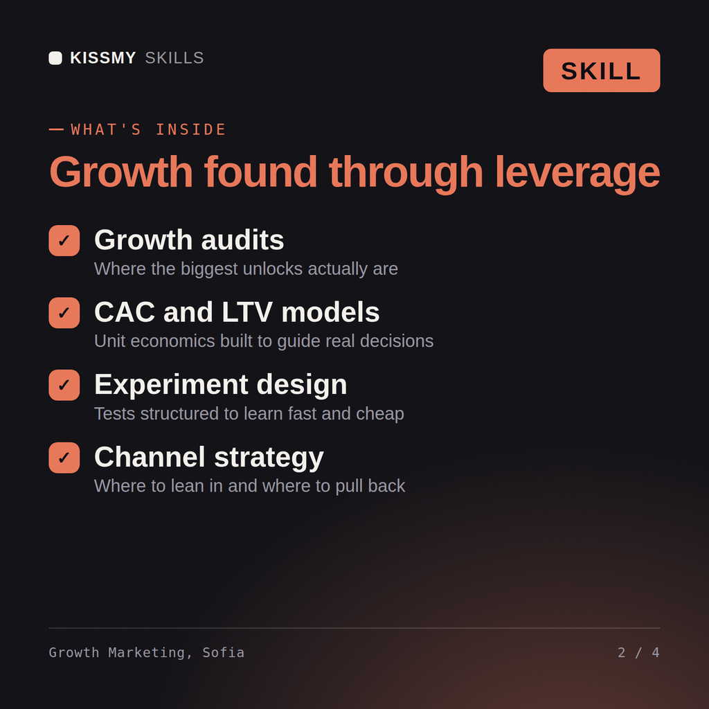 Sofia - Growth Marketing Strategist AI Skill