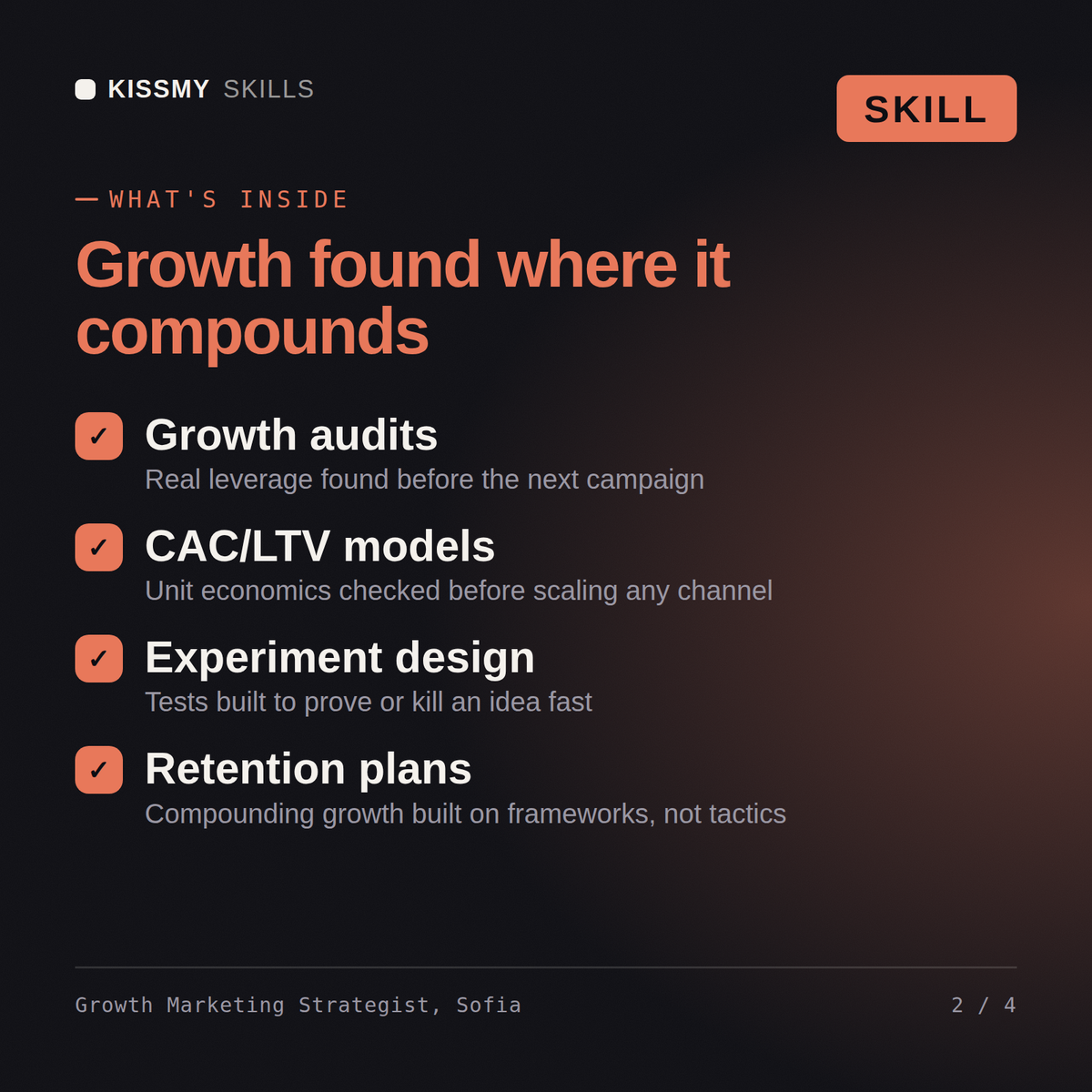 Sofia - Growth Marketing Strategist AI Skill