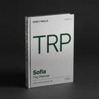 Trip Planner Claude skill by KissMySkills, hardcover volume cover