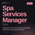 Spa Services Manager, Sigrid AI skill by KissMySkills, cover