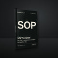 SOP Template cover