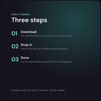 Sophia — Therapist & Counsellor AI Skill — how it works in 3 steps