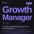 Growth Manager, Soren AI skill by KissMySkills, cover
