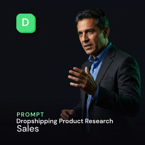 Dropshipping Product Research — Sales Prompt