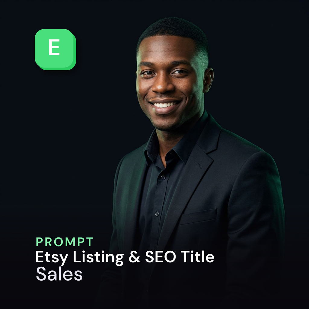 Etsy Listing & SEO Title — Sales Prompt
