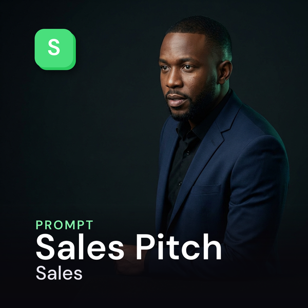 Sales Pitch — Sales Prompt