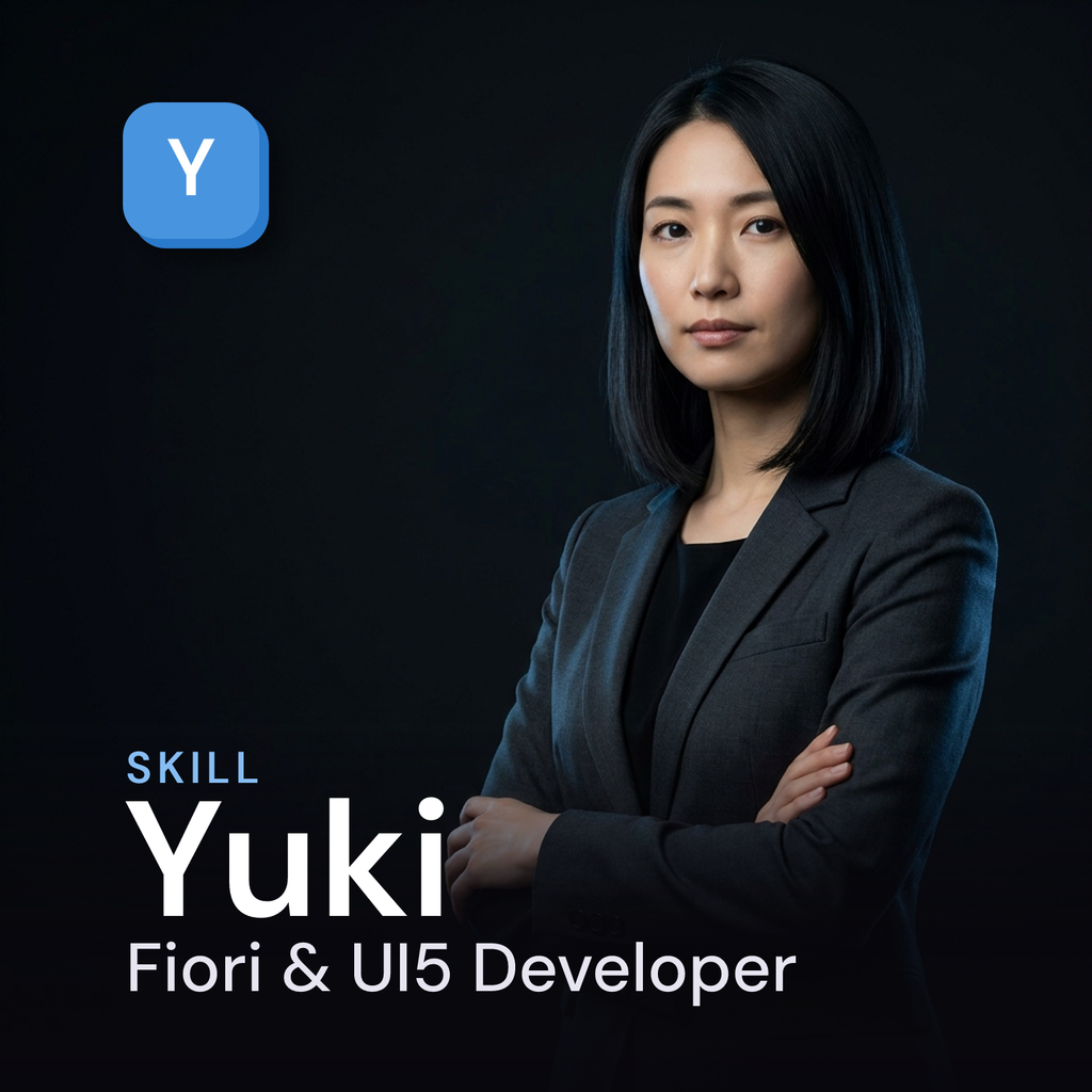 Yuki — SAP Fiori UI5 Developer cover