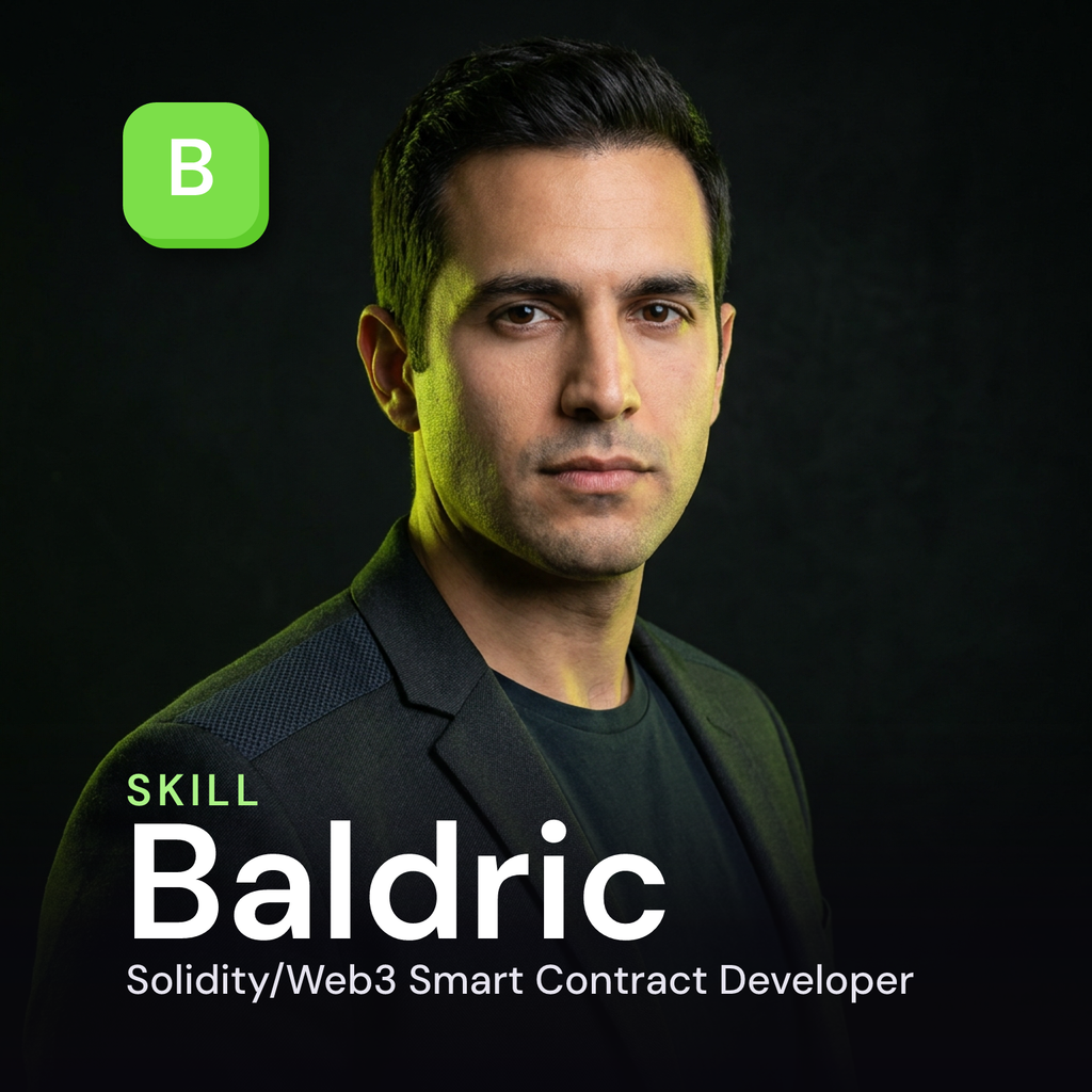 Baldric - Solidity/Web3 Smart Contract Developer AI Skill