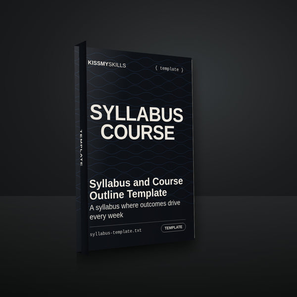Syllabus and Course Outline Template cover