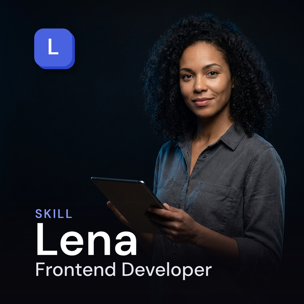 Lena — Frontend Developer AI Skill