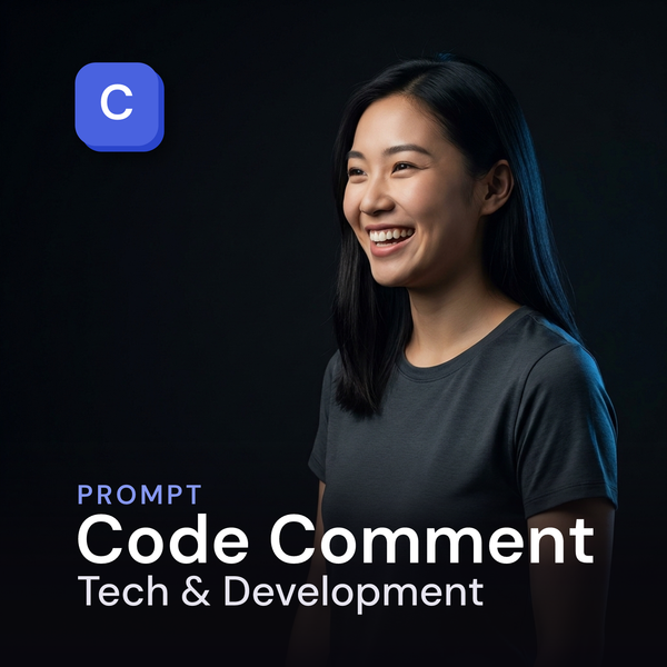Code Comment — Tech & Development Prompt