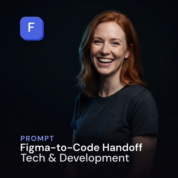 Figma-to-Code Handoff — Tech & Development Prompt