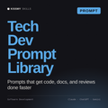 Tech Dev Prompt Library AI prompt by KissMySkills, cover