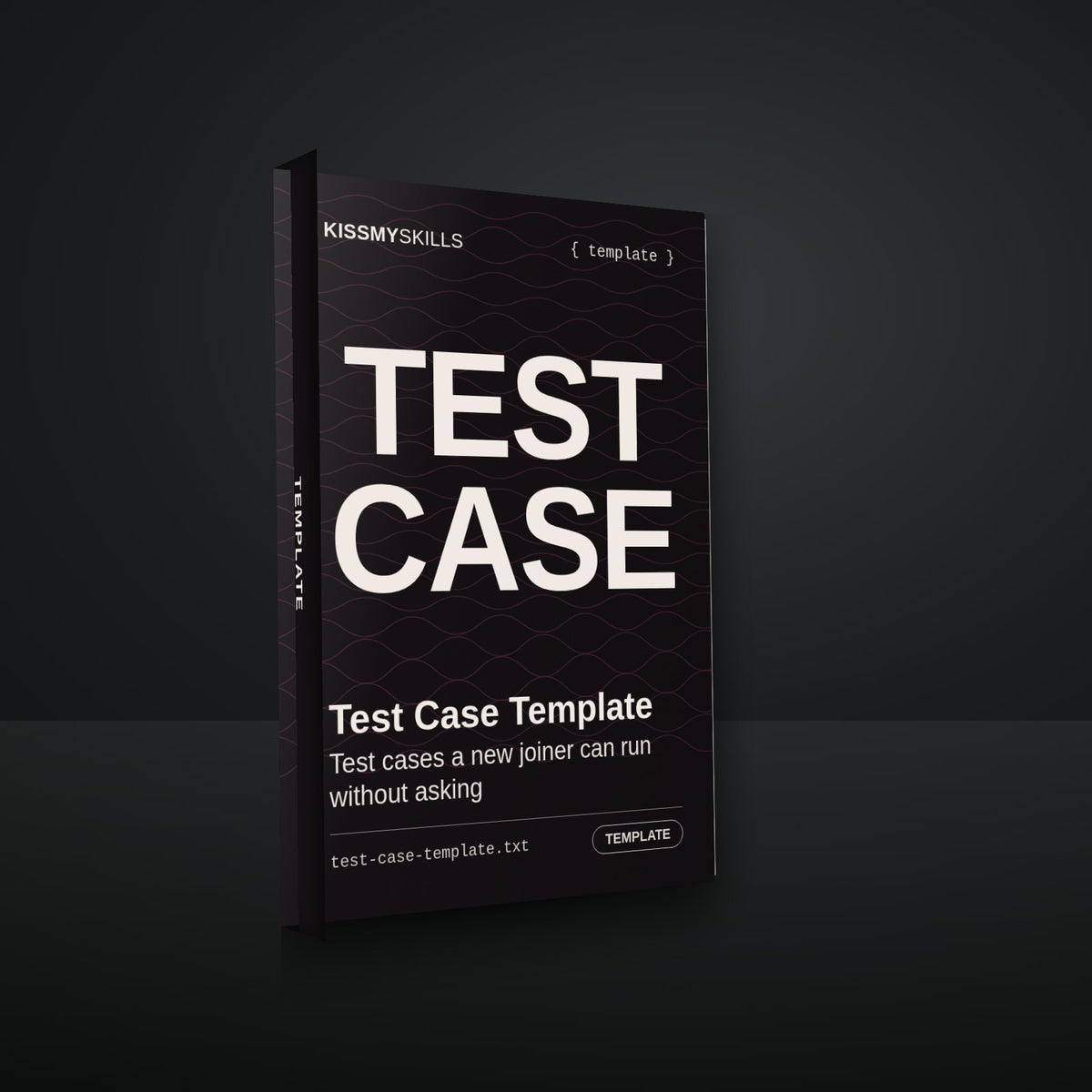 Test Case Template cover