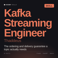 Kafka Streaming Engineer, Thaddeus AI skill by KissMySkills, cover