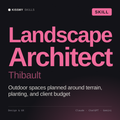 Landscape Architect, Thibault AI skill by KissMySkills, cover