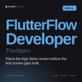 FlutterFlow Developer, Thorbjorn AI skill by KissMySkills, cover