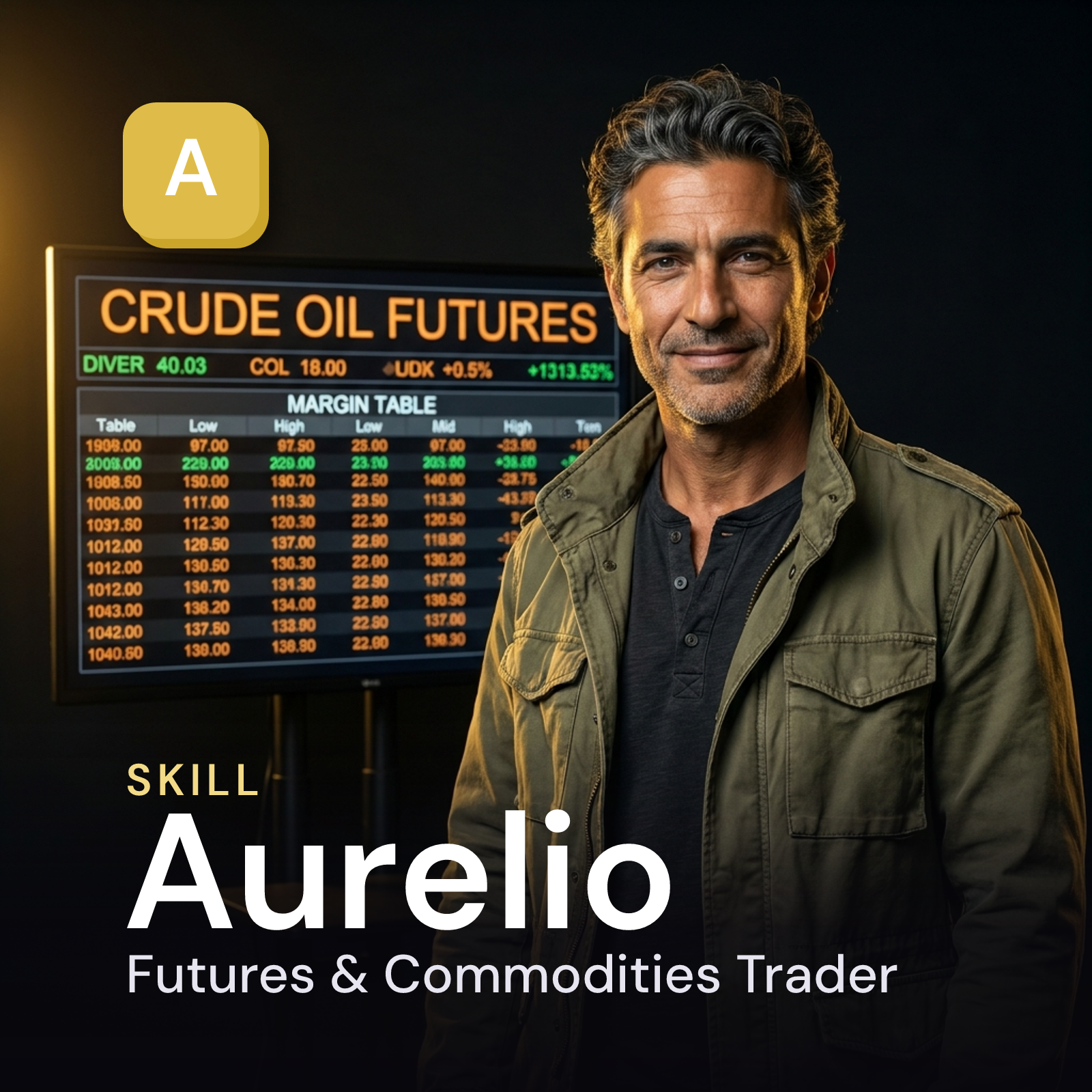 Aurelio — Futures & Commodities Trader AI Skill