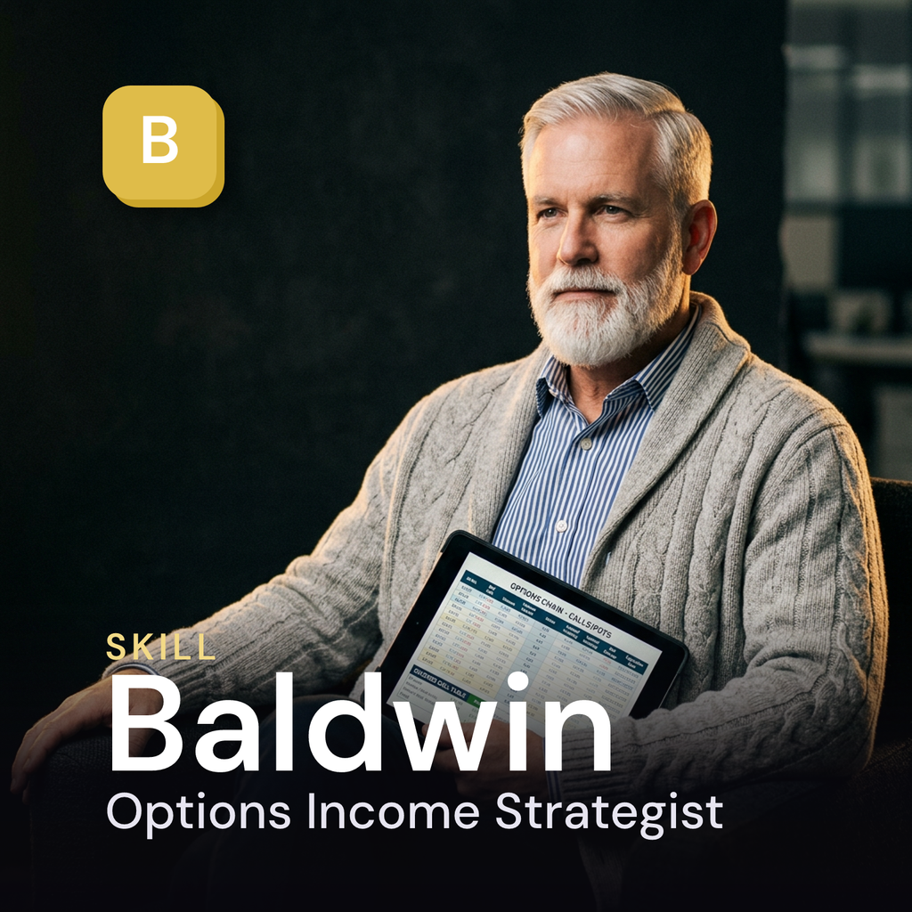 Baldwin — Options Income Strategist AI Skill
