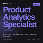 Product Analytics Specialist, Torben AI skill by KissMySkills, cover