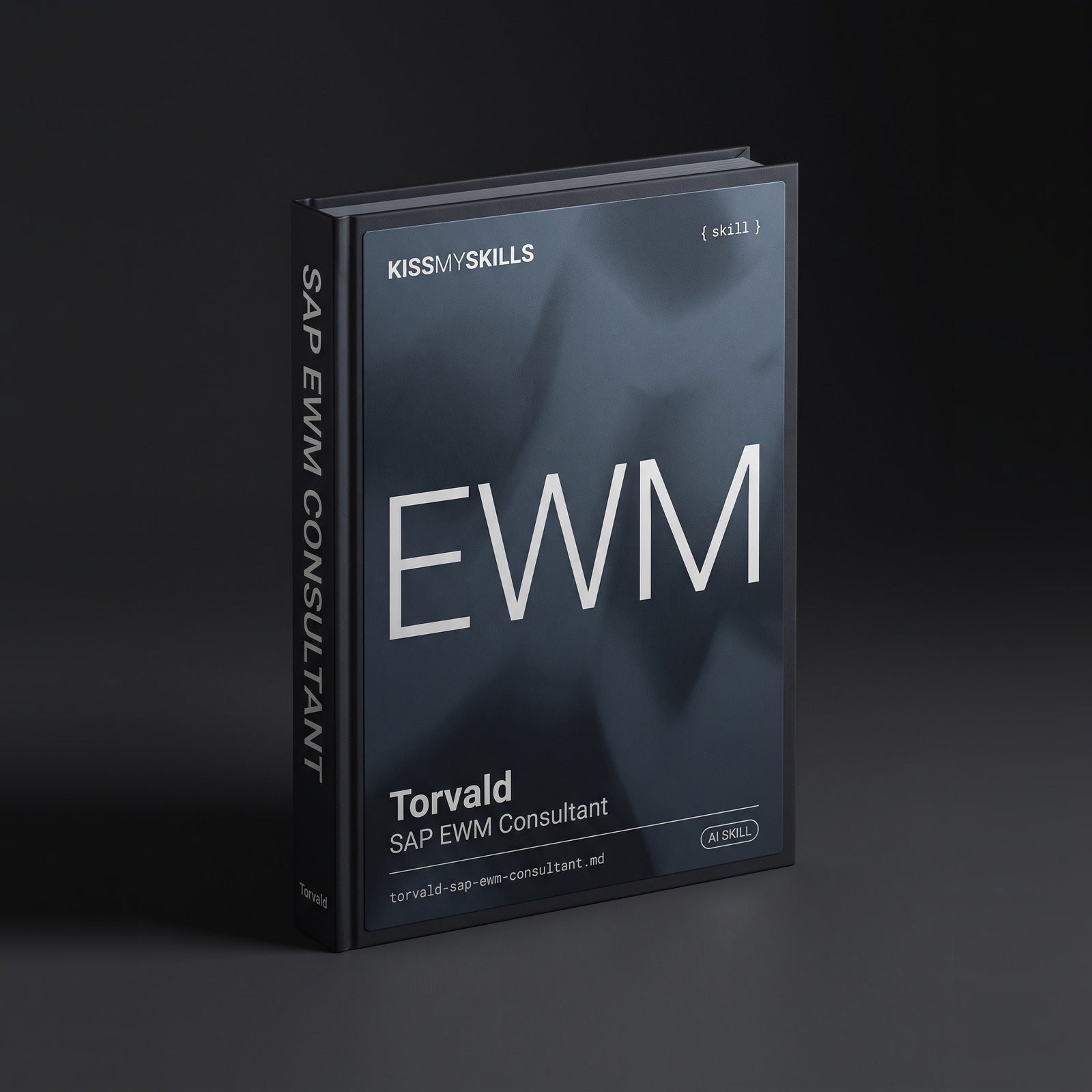 Torvald - SAP EWM Consultant Claude skill by KissMySkills, hardcover volume cover