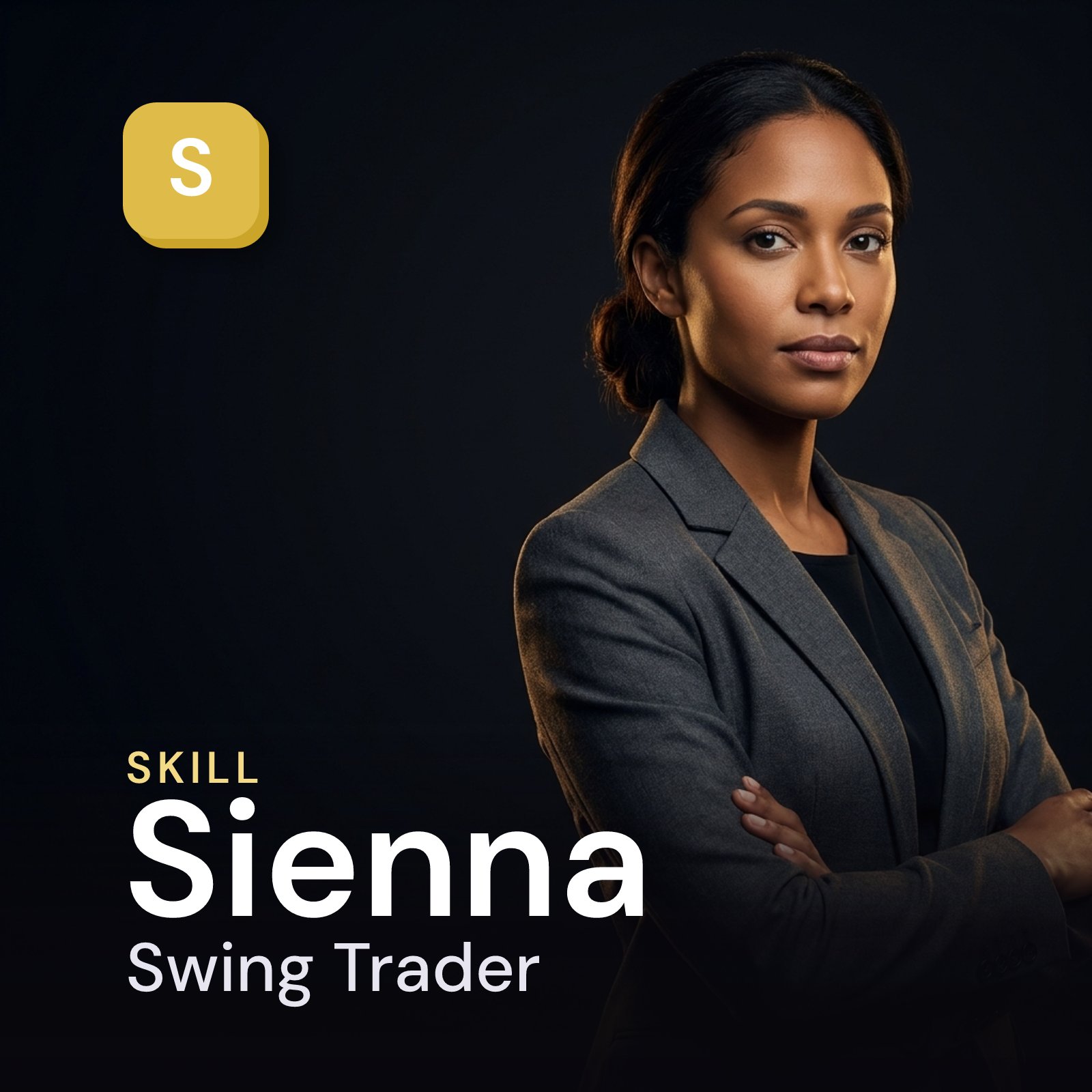 Sienna — Swing Trader AI Skill cover